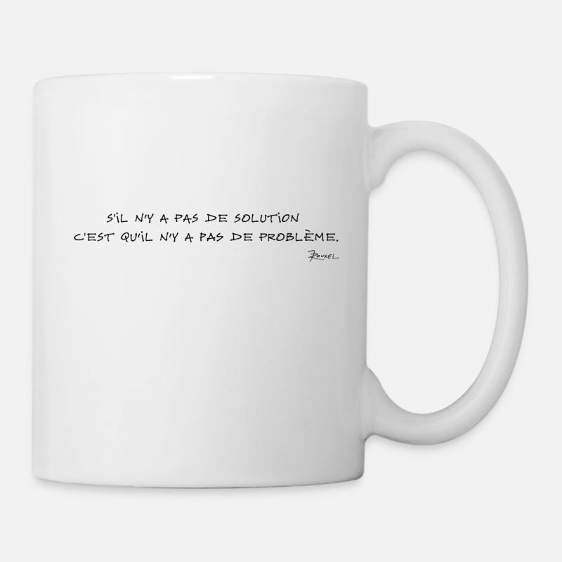 Währungs Shadok nur 02 - Tasse - Weiß