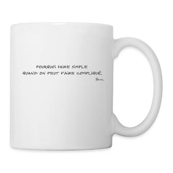 Currency Shadok only 03 - Mug - white - Right