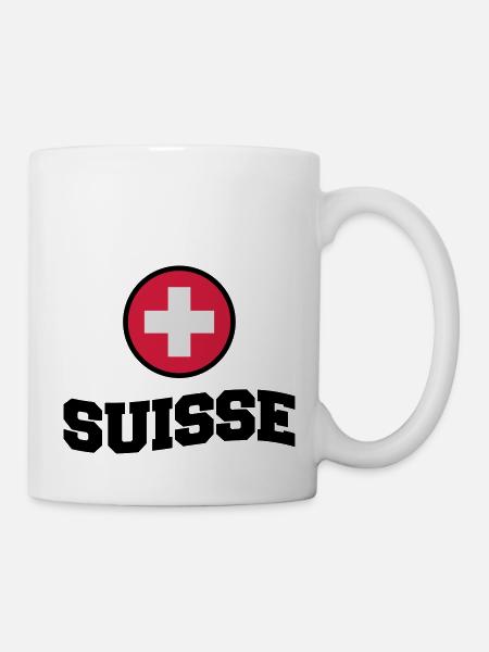 Suisse - Tasse - Weiß