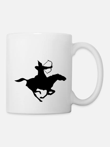 krieger - Tasse - Weiß