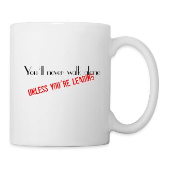 You never walk alone - Tasse - Weiß - Rechts