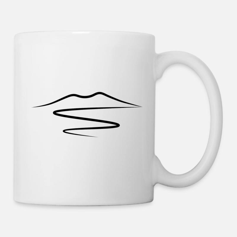 Vesuv - Tasse - Weiß