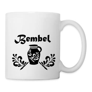BEMBEL - Bembeltown Frankfurt Souvenirs - Tasse - Weiß - Rechts