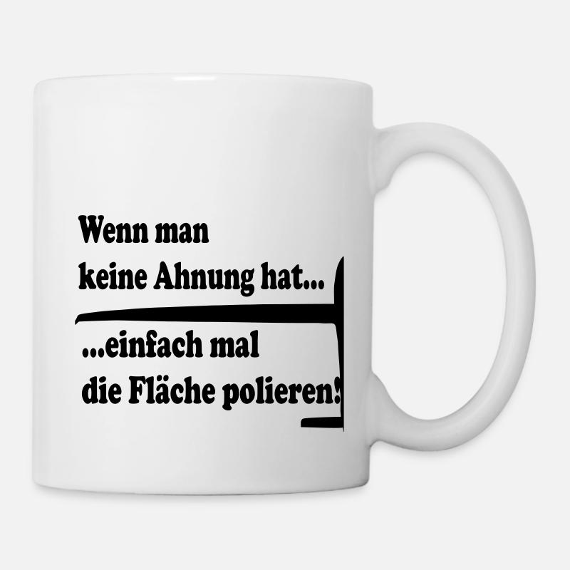 Polieren - Tasse - Weiß