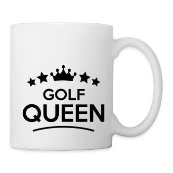 golf queen stars - Tasse - Weiß - Rechts