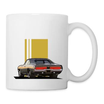 MuscleCar - Mug blanc - blanc - Droite