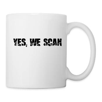 yes we scan - Mug - white - Right