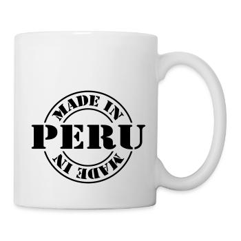 made in peru m1k2 - Mug - white - Right