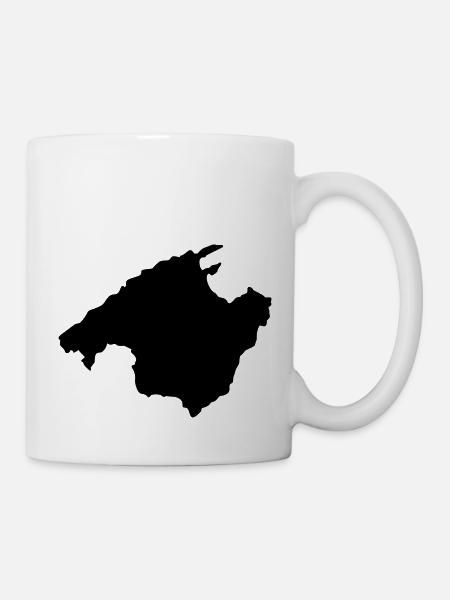malle - Tasse - Weiß