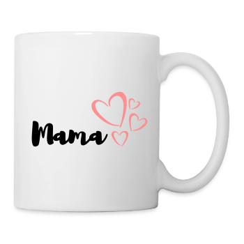 Mom heart - Mug - white - Right