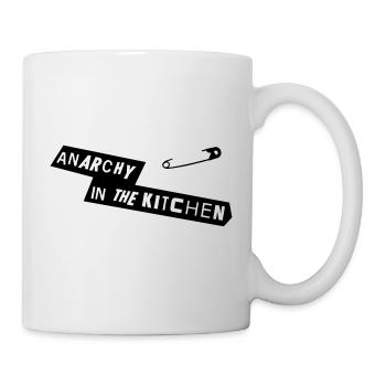 Anarchy In The Kitchen - Mug blanc - blanc - Droite