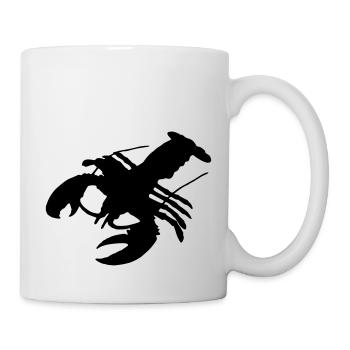 Hummer Homarus lobster krebse crabs ocean sea - Tasse - Weiß - Rechts