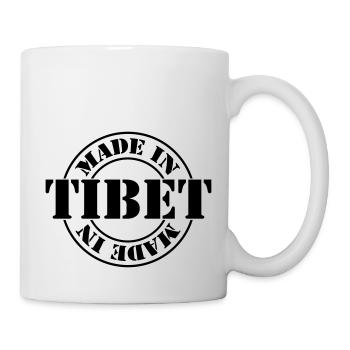 made in tibet m1k2 - Mug blanc - blanc - Droite
