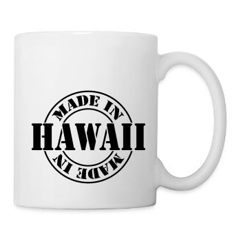 made in hawaii m1k2 - Mug - white - Right