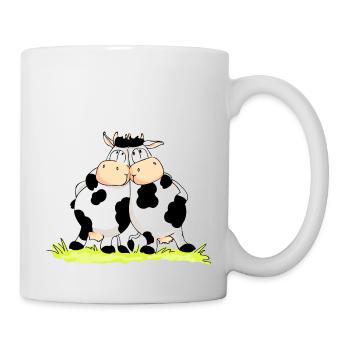 Twin Cows - Tasse - Weiß - Rechts
