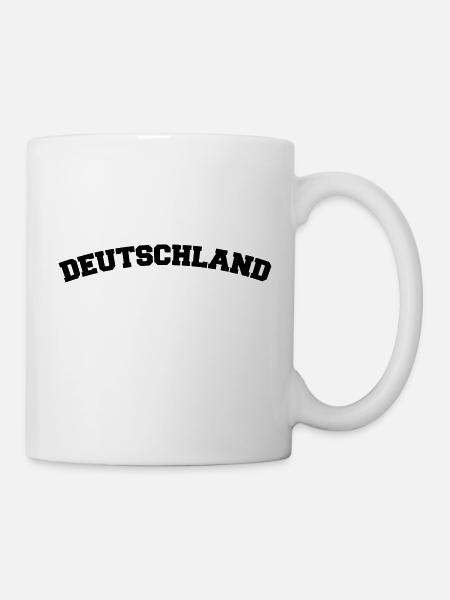 deutschland - Tasse - Weiß