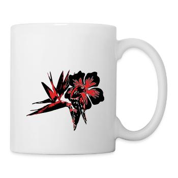 Tapa Rouge - Mug blanc - blanc - Droite