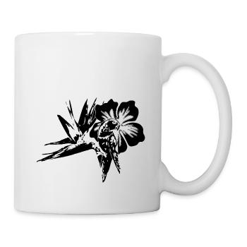 Tapa Blanc - Mug blanc - blanc - Droite