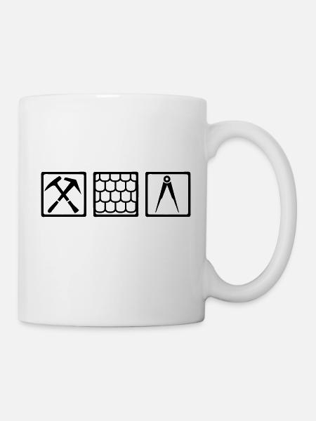 Roofer - Mug - white
