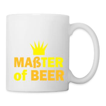 maß bier - Tasse - Weiß - Rechts