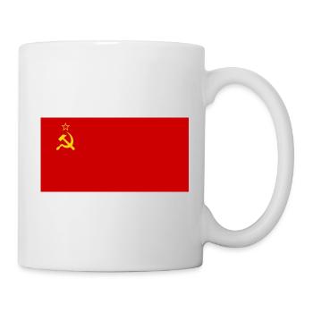 Drapeau de l'Union soviétique - Mug blanc - blanc - Droite