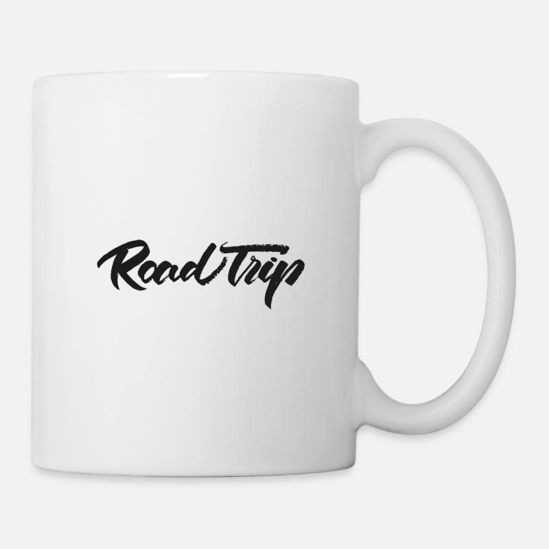 ROAD TRIP - Mug blanc - blanc
