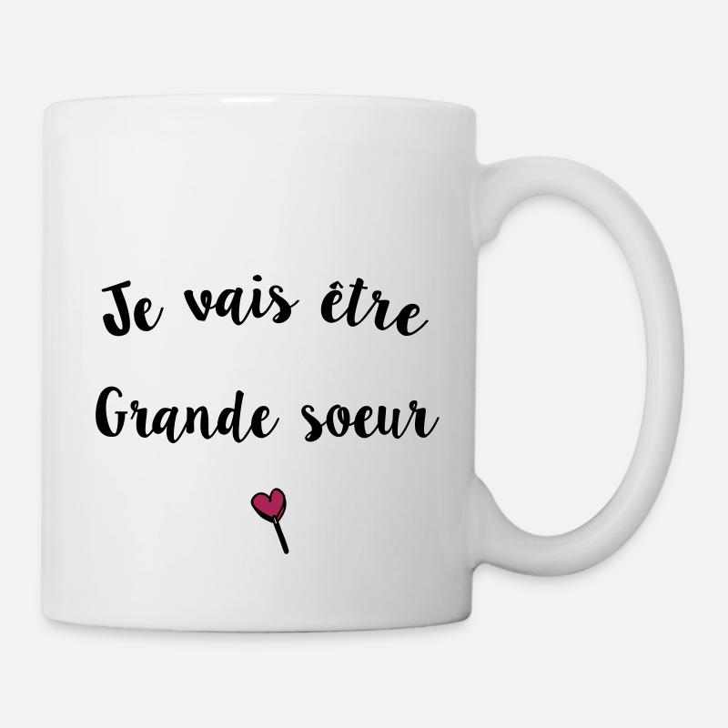 I will be a big sister - Mug - white