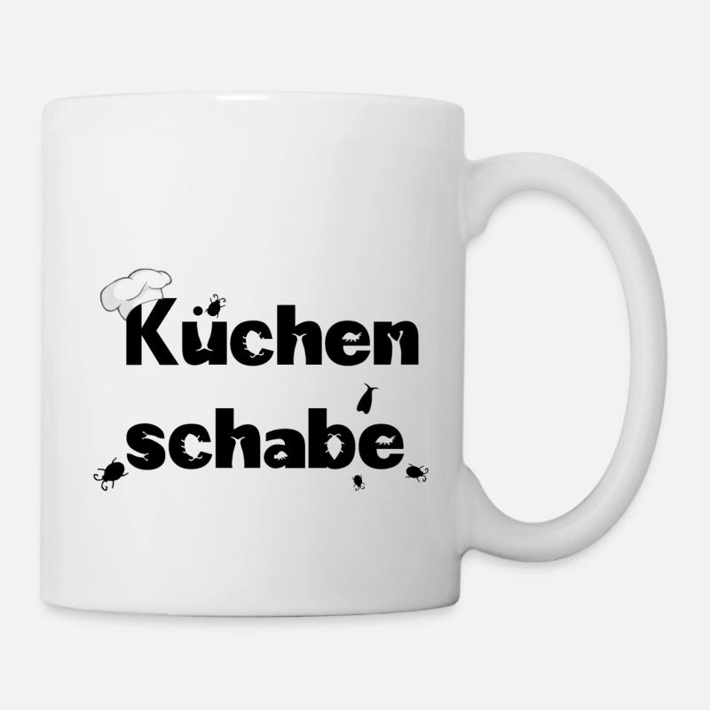 küchenschabe - Tasse - Weiß