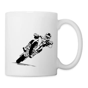 Supermoto Racing - Supermotard - Mug blanc - blanc - Droite