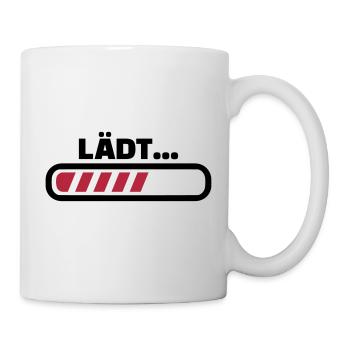 Loading lädt - Tasse - Weiß - Rechts