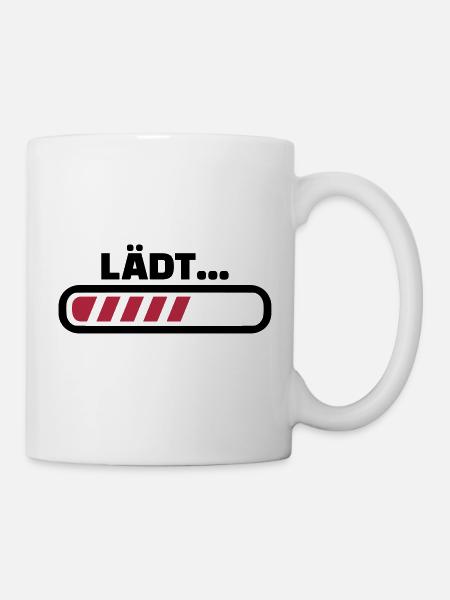 Loading lädt - Tasse - Weiß