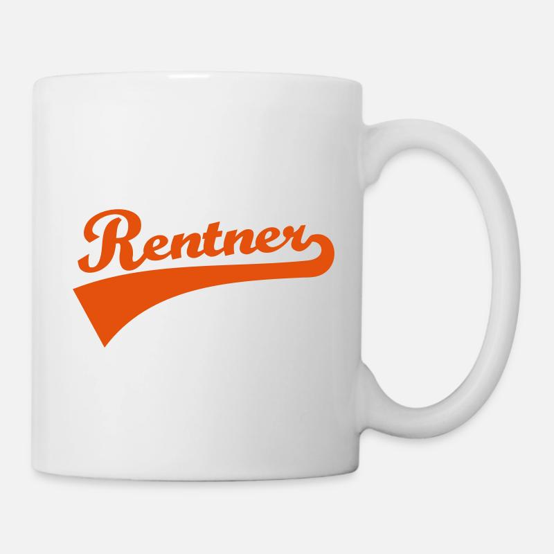 Rentner - Tasse - Weiß