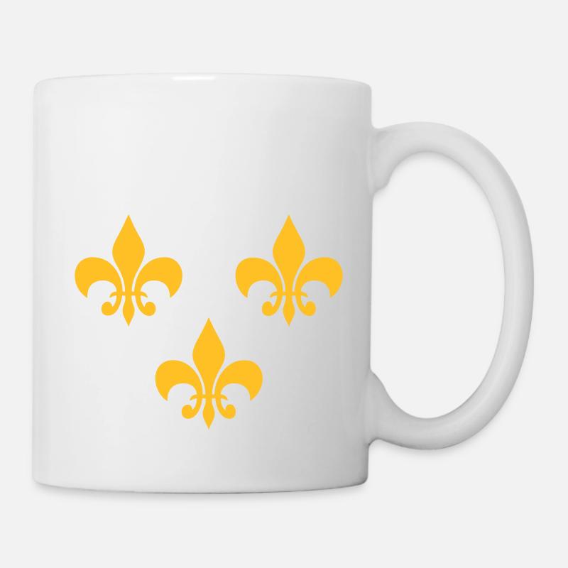 france royaliste 02 - Mug blanc - blanc