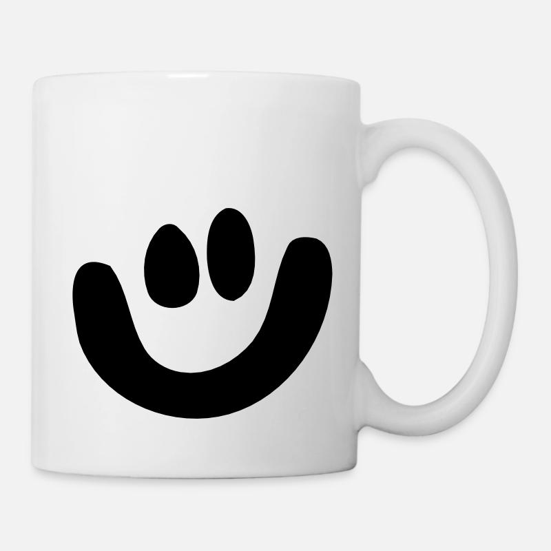 Smiley - Mug - white