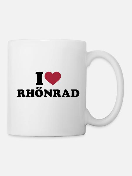 Rhönrad - Tasse - Weiß