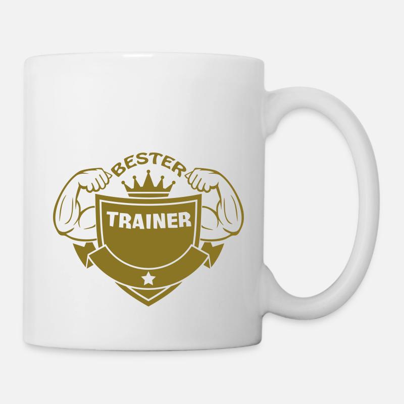 Bester trainer - Mug - white
