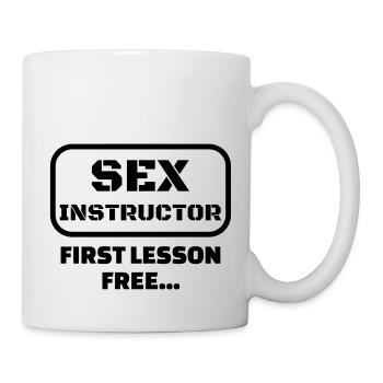 sexe / drague / seduction / fête / sexy / sex - Mug blanc - blanc - Droite