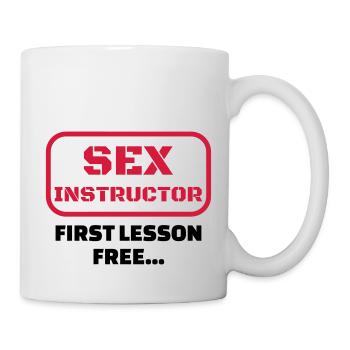 sexe / drague / seduction / fête / sexy / sex - Mug blanc - blanc - Droite