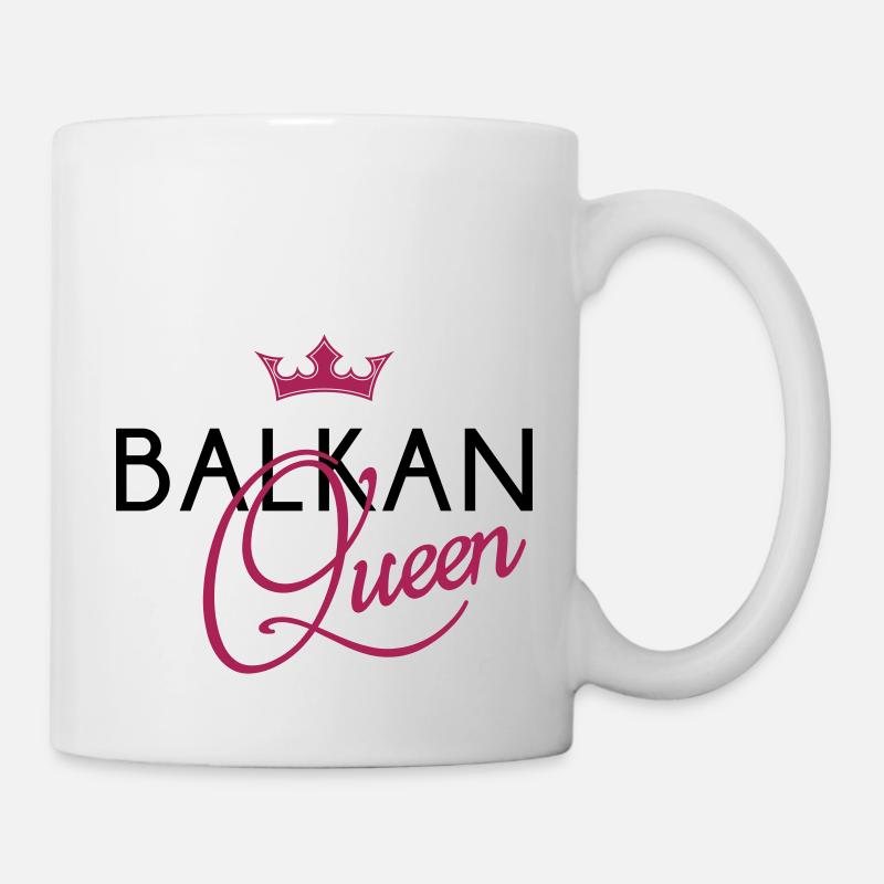 Balkan Queen - Mug - white