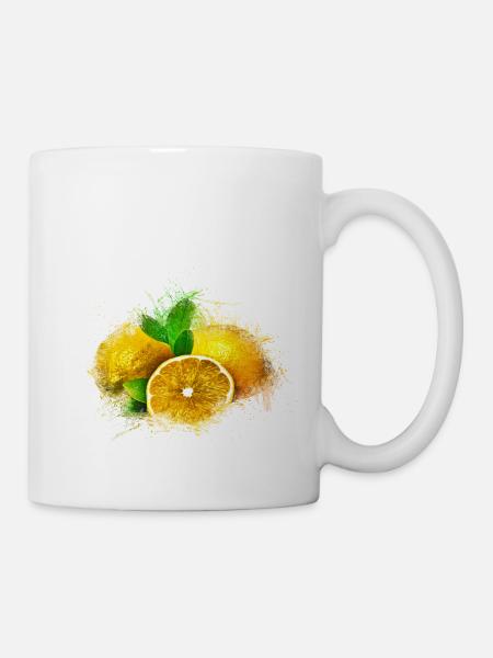 lemon - Mug - white