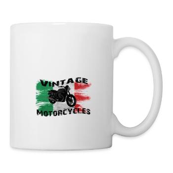 vintagemotorcyclesit - Tasse - Weiß - Rechts