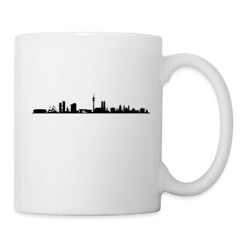 Skyline - München - Tasse - Weiß - Rechts