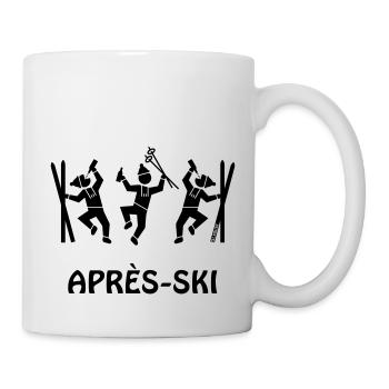 Après-Ski (Apres Ski Party / Sports D'Hiver) - Mug blanc - blanc - Droite