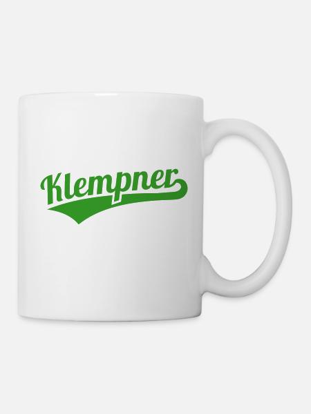 Klempner - Tasse - Weiß