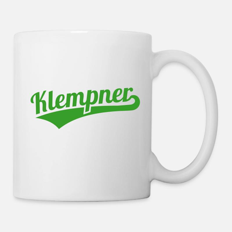Klempner - Tasse - Weiß