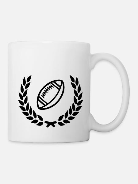 rugby - Mug - white
