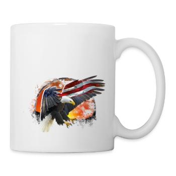 kl_linedance32b - Mug blanc - blanc - Droite