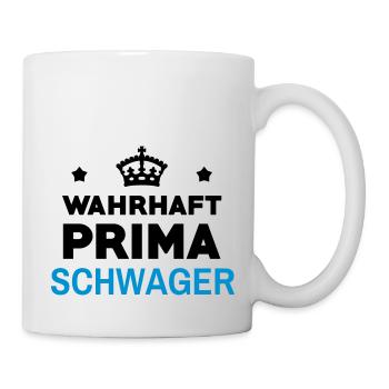 Sister in law Brother in law Schwager Schwägerin - Mug - white - Right