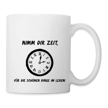 schoene_dinge_im_leben_01 - Tasse - Weiß - Rechts