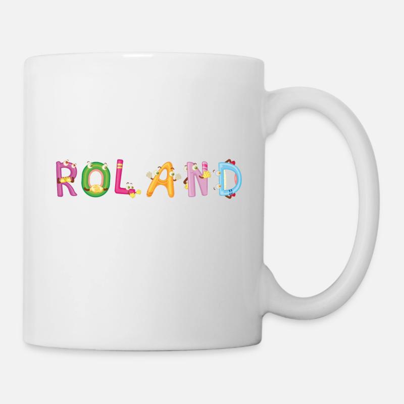 Roland - Tasse - Weiß